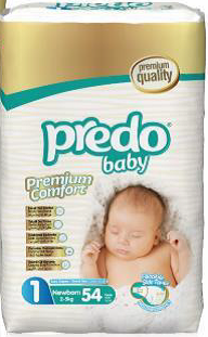 PredoBaby Newborn, advantage pack 54ks